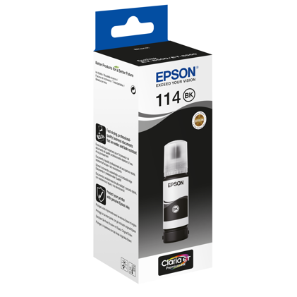 Epson 114 EcoTank Butelka z czarnym atramentem pigmentowym