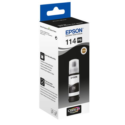 Butelka z tuszem Epson 114 EcoTank Photo Black