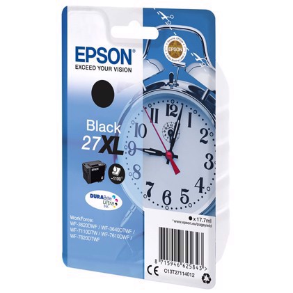 Epson T2711 Czarny wkład atramentowy XL