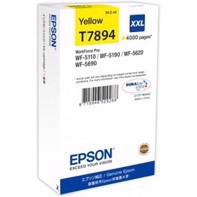 Epson T7894 Żółty tusz do drukarki XXL