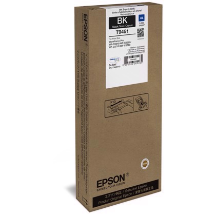 Epson Wkłady atramentowe serii WorkForce XL Black - T9451