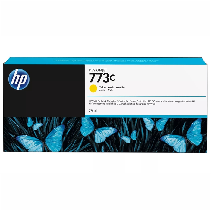 HP 773C yellow pojemnik z tuszem, 775 ml