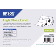 High Gloss Label - etykiety sztancowane 76 mm x 51 mm (2310 etykiet)