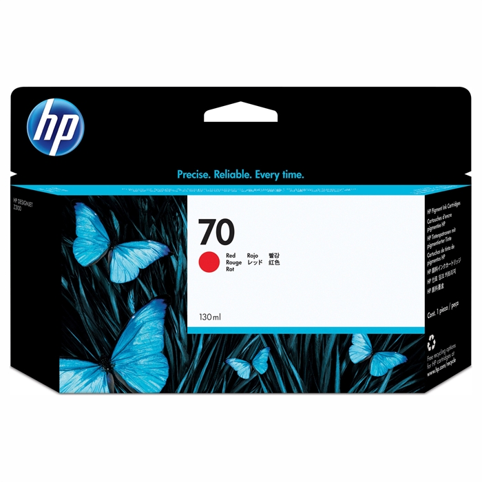 HP 70 - wkład 130 ml Red 