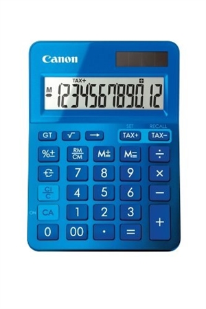 Kalkulator kieszonkowy Canon LS-123K-MBL, niebieski.