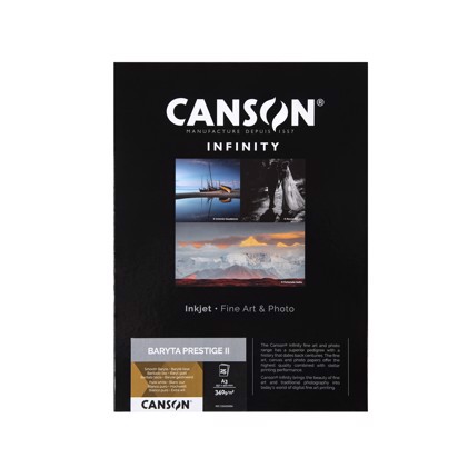 Canson Baryta Prestige II 340 g/m² - A3+, 25 arkusz