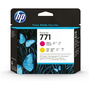 HP 771 Magenta/yellow Designjet głowica drukująca