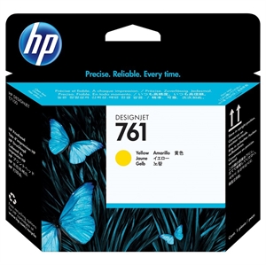 HP 761 yellow designjet głowica drukująca