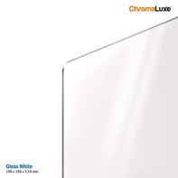ChromaLuxe Photo Panel - 150 x 150 x 1,14 mm Gloss White Aluminium