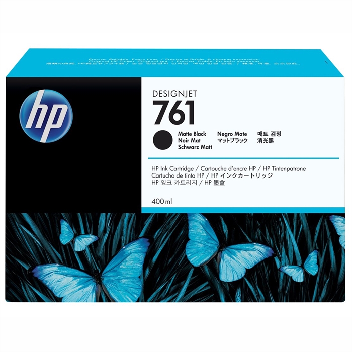 HP 761 matte black pojemnik z tuszem, 400 ml