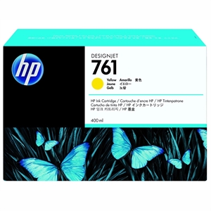 HP 761 yellow pojemnik z tuszem, 400 ml