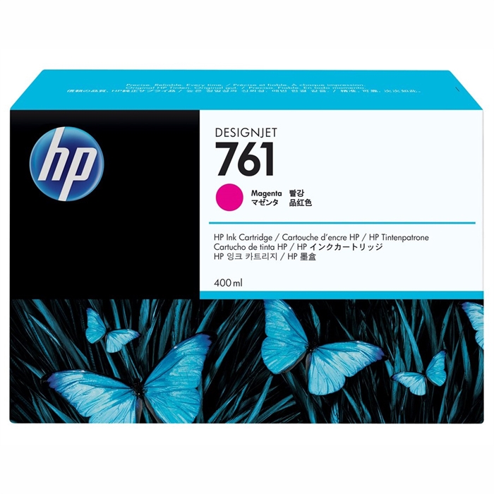 HP 761 magenta pojemnik z tuszem, 400 ml