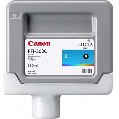 Canon PFI-303 C Cyan - 330 ml cartridge tuszowy