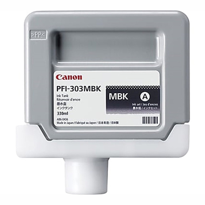 Canon PFI-303 MBK - czarny matowy - 330 ml kartridż z tuszem