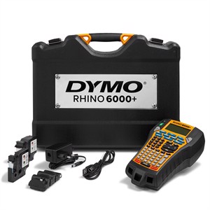 LabelMaker Rhino 6000 zestaw przyrządów do tworzenia etykiet w walizce