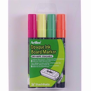 Artline Tabliczka Marker Opaque 2mm 4 - zestaw