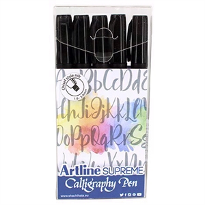 Artline Supreme Calligraphy Pen 5 - zestaw czarny