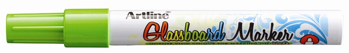 Artline marker do tablicy szklanej 2.0 kolor fluorescencyjny, zielony.