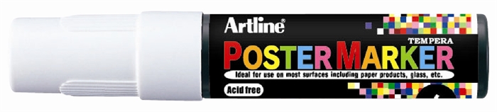 Artline Marker Plakatowy 6.0 biały