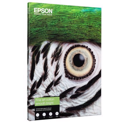Epson Fine Art Cotton Smooth Bright A4 25 Ark