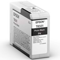 Epson Photo Black 80 ml blækpatron T8501 - Epson SureColor P800