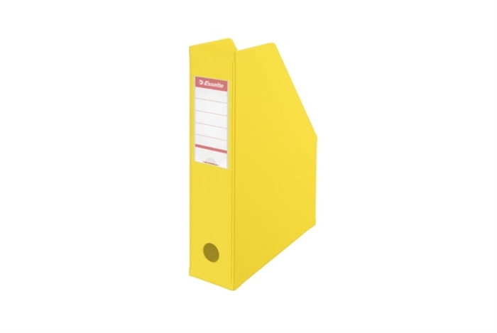 Esselte Tidsskriftsamler Vivida PVC A4 70mm, kolor żółty