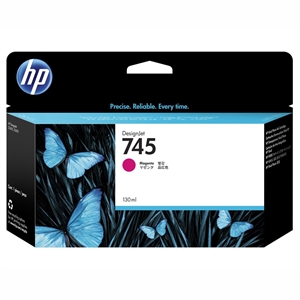 HP 745 magenta pojemnik z tuszem, 130 ml