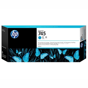 HP 745 cyan pojemnik z tuszem, 300 ml