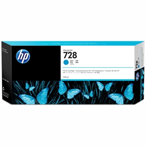 HP 728 300-ml Cyan DesignJet pojemnik z tuszem