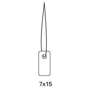 HERMA etykieta wisząca z sznurkiem 7 x 15 mm, 1000 sztuk.