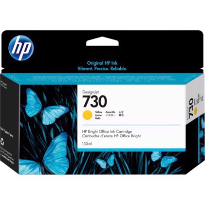 HP 730 130-ml Yellow DesignJet pojemnik z tuszem