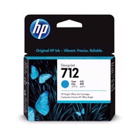 HP 712 29-ml Cyan DesignJet Ink pojemnik z tuszem