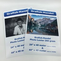 Grafisk-Handel Photo luster 260 gramów - 24" x 40 metrów