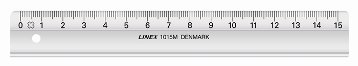 Linex linijka szkolna 15cm 1015M