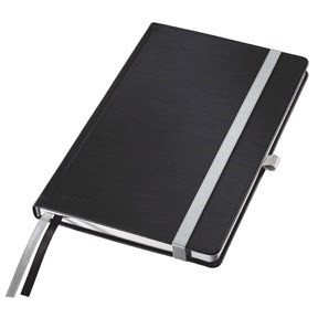 Leitz Notesblok Style A5 miękka oprawa 80 kartek kolor czarny