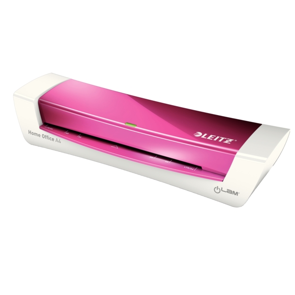 Leitz Laminator iLAM Home Office A4 różowy.