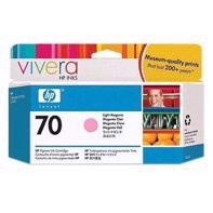 HP 70 - 130 ml Lys Magenta blækpatron | C9455A