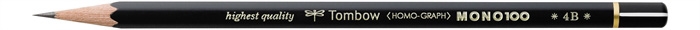 Tombow Ołówek MONO 100 4B (12)