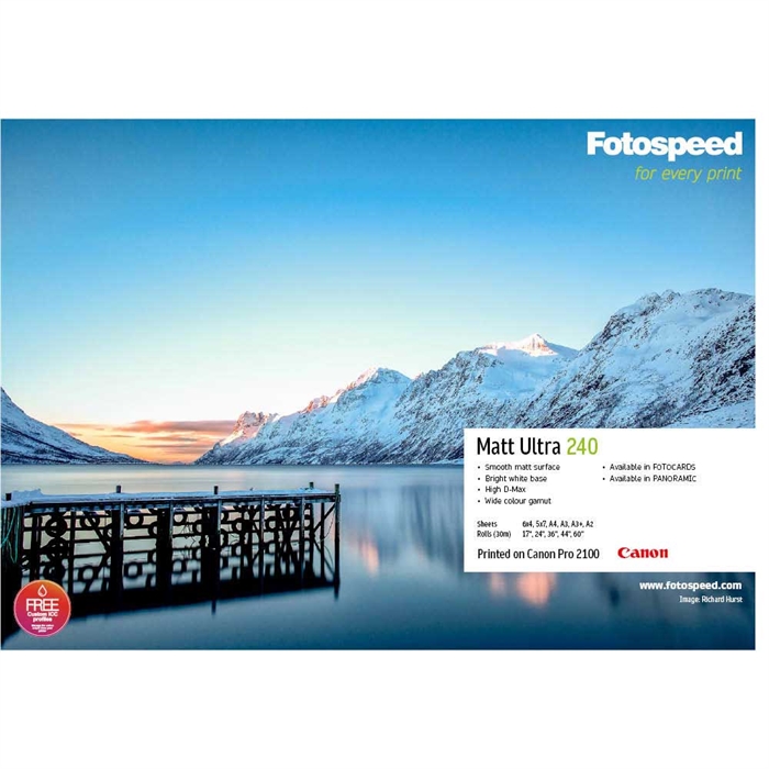 Fotospeed Matt Ultra 240 g/m² - 17" x 30 metrów