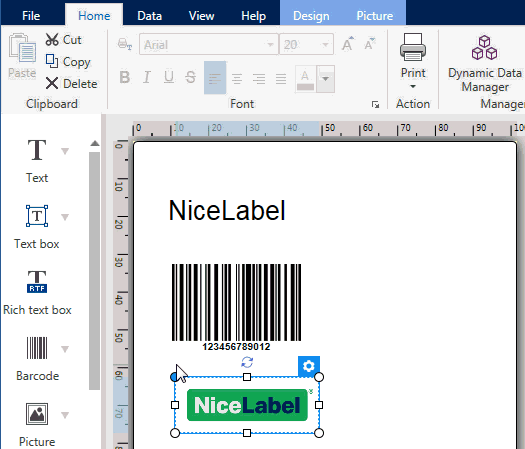 Etykieta software