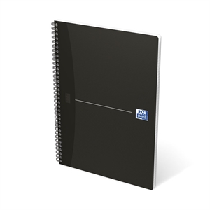 Oxford Smart notesbook A4 kwaterowany 5x5 90 kartek 90g czarny