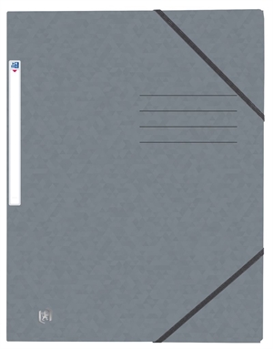 Oxford File+ to teczka na dokumenty w formacie A4, kolor szary.