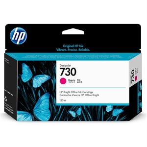 HP 730 130-ml Magenta DesignJet pojemnik z tuszem