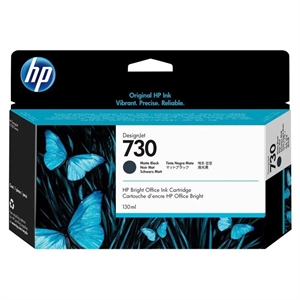 HP 730 130-ml Matte Black DesignJet pojemnik z tuszem