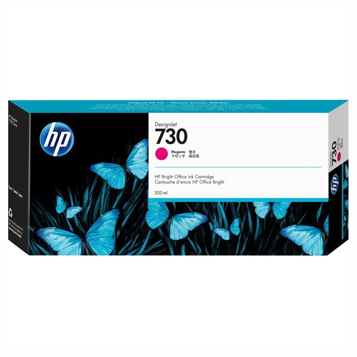 HP 730 300-ml Magenta DesignJet pojemnik z tuszem