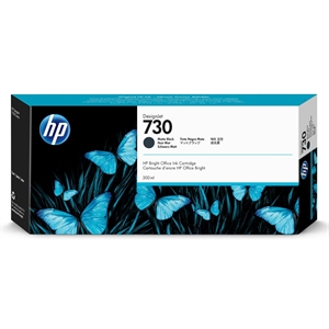 HP 730 300-ml Matte Black DesignJet pojemnik z tuszem