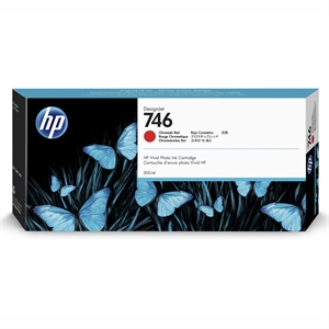 HP 746 300-ml Chromatic Red DesignJet pojemnik z tuszem