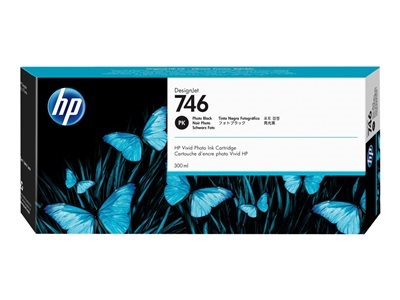 HP 746 300-ml Photo Black DesignJet pojemnik z tuszem