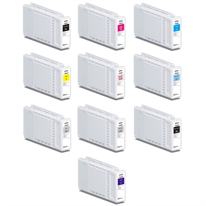 Pełny zestaw kartridży z tuszem 350 ml do Epson SureColor P7300 i P9300