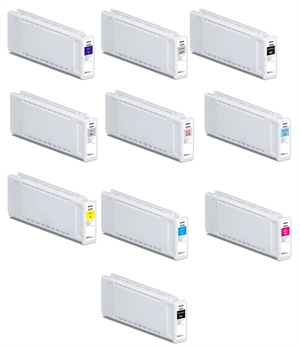 Pełny zestaw kartridży z tuszem 700 ml do Epson SureColor P7300 i P9300